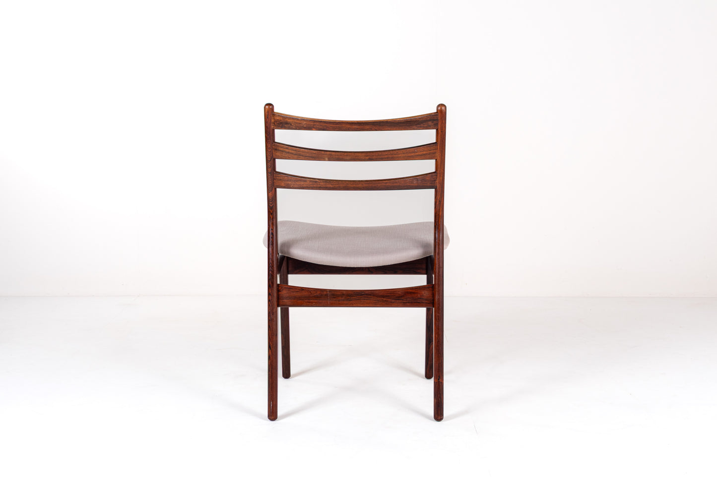 Set of 4 Danish Mid-Century Rosewood Dining Chairs – Newly Upholstered