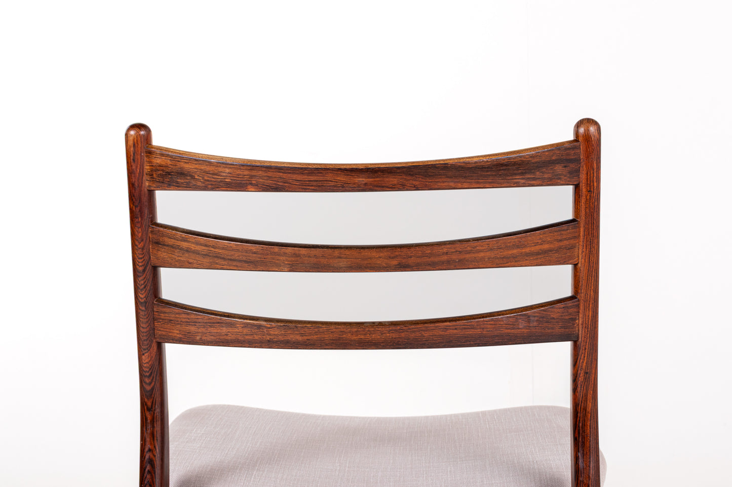 Set of 4 Danish Mid-Century Rosewood Dining Chairs – Newly Upholstered