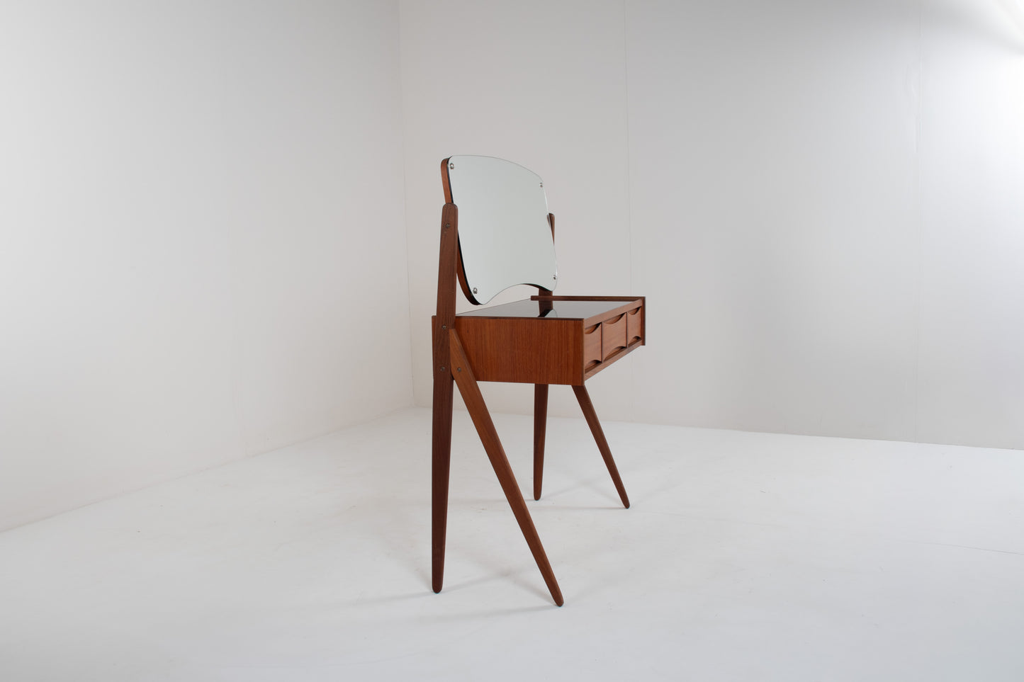 Vintage Danish teak vanity
