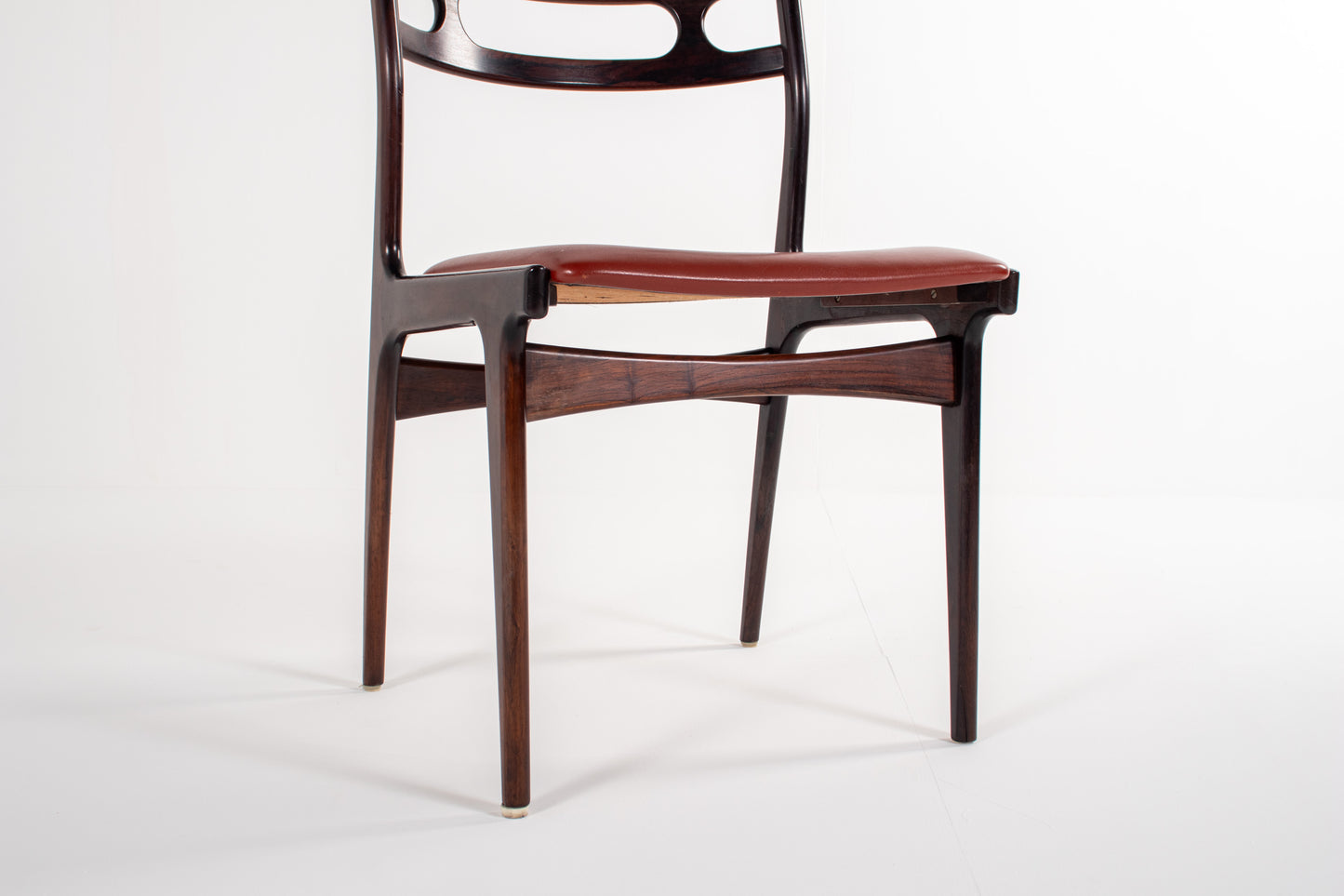 Set of 4 Johannes Andersen Dining Chairs, Model 138, Rosewood, Denmark, 1960s