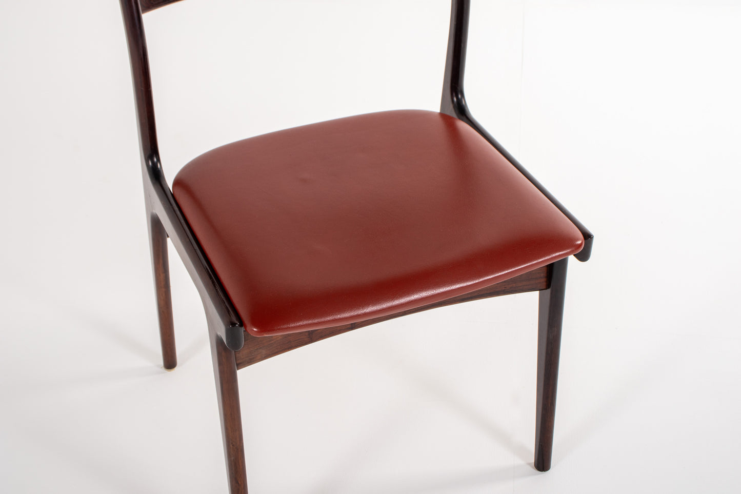 Set of 4 Johannes Andersen Dining Chairs, Model 138, Rosewood, Denmark, 1960s