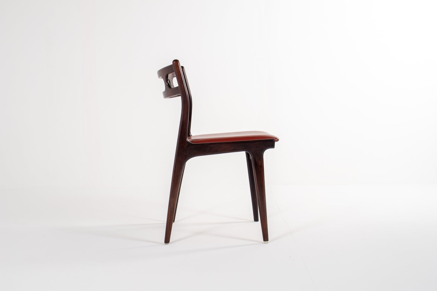 Set of 4 Johannes Andersen Dining Chairs, Model 138, Rosewood, Denmark, 1960s