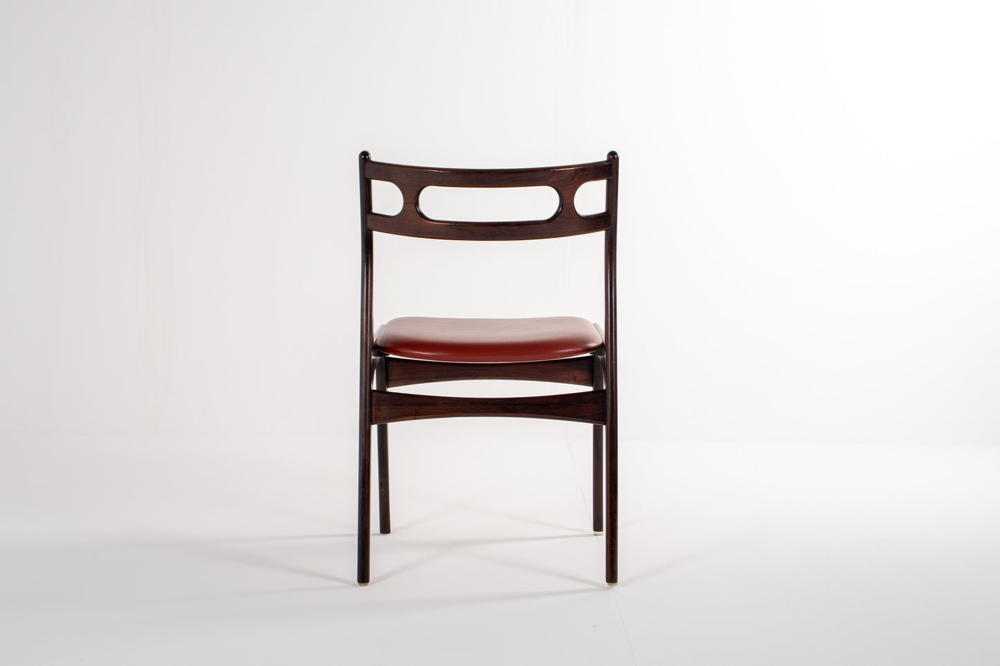 Set of 4 Johannes Andersen Dining Chairs, Model 138, Rosewood, Denmark, 1960s