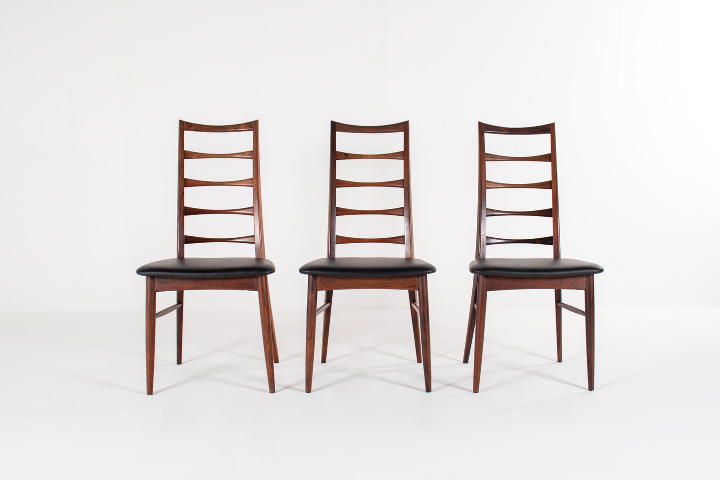 Niels Koefoed Lis dining chairs, Danish modern 1960s