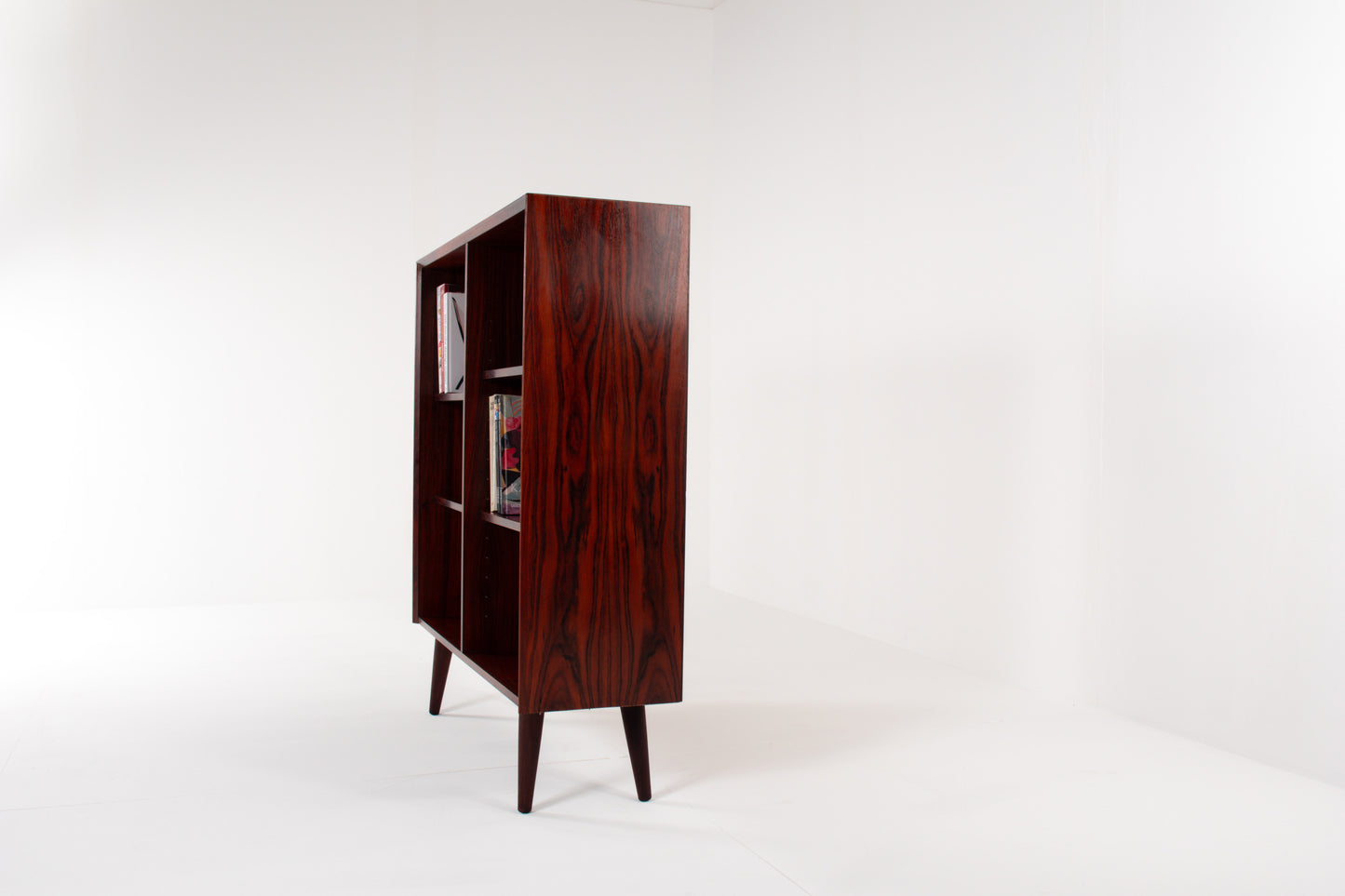 Mid-Century Rosewood Bookcase, Denmark, 1960s