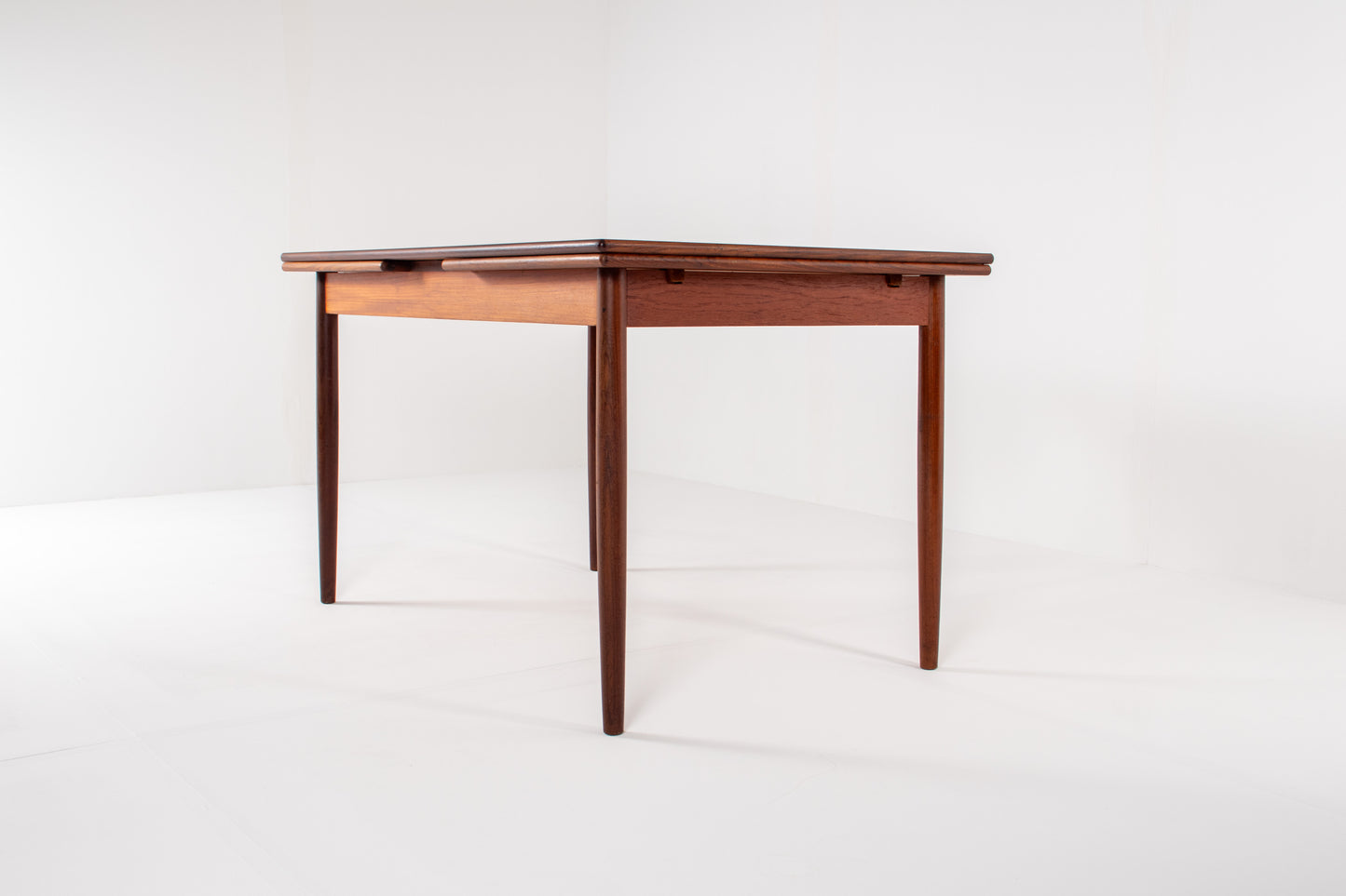 Mid-Century Teak Extendable Dining Table | Scandinavian 1960s