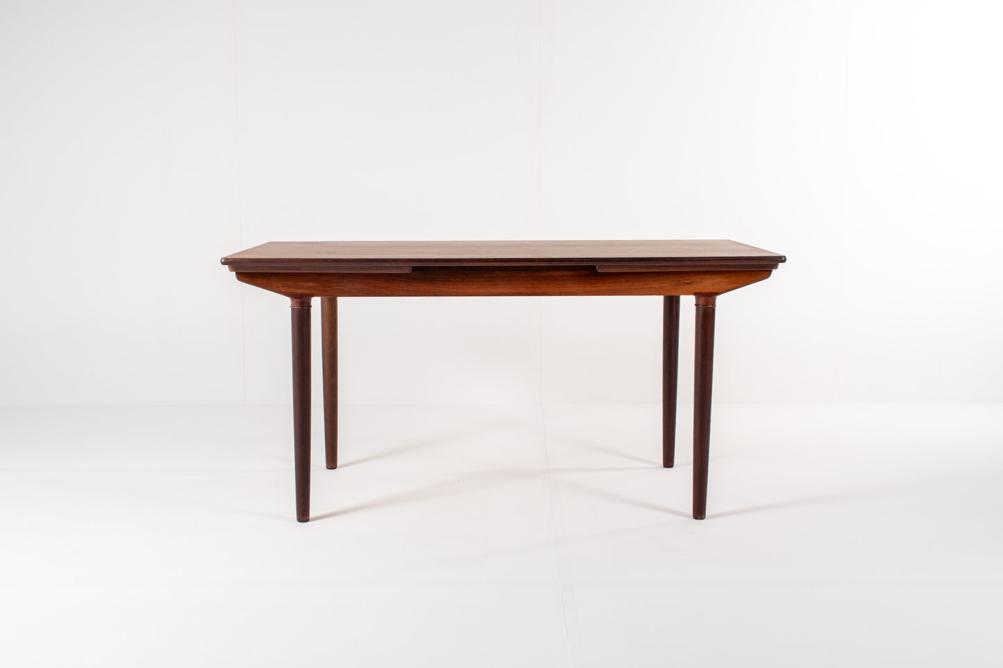 rosewood dining table, Danish mid-century design