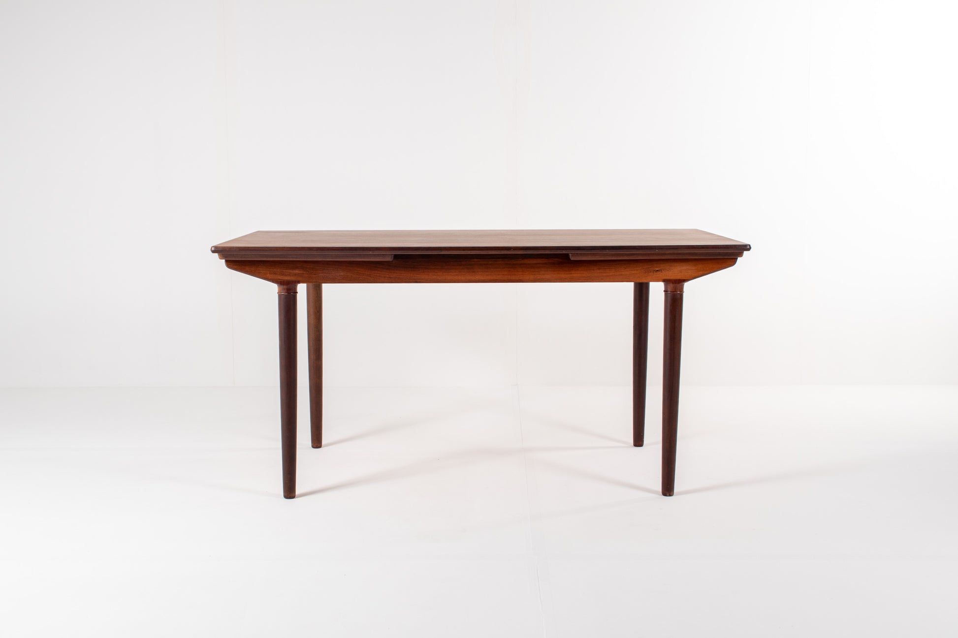rosewood dining table, Danish mid-century design