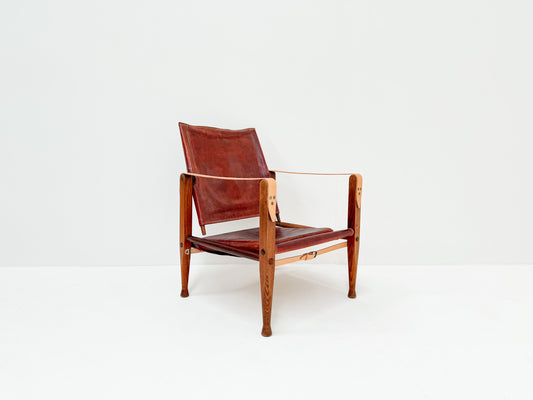 Vintage Kaare Klint KK47000 Safari Chair Rud Rasmussen Denmark