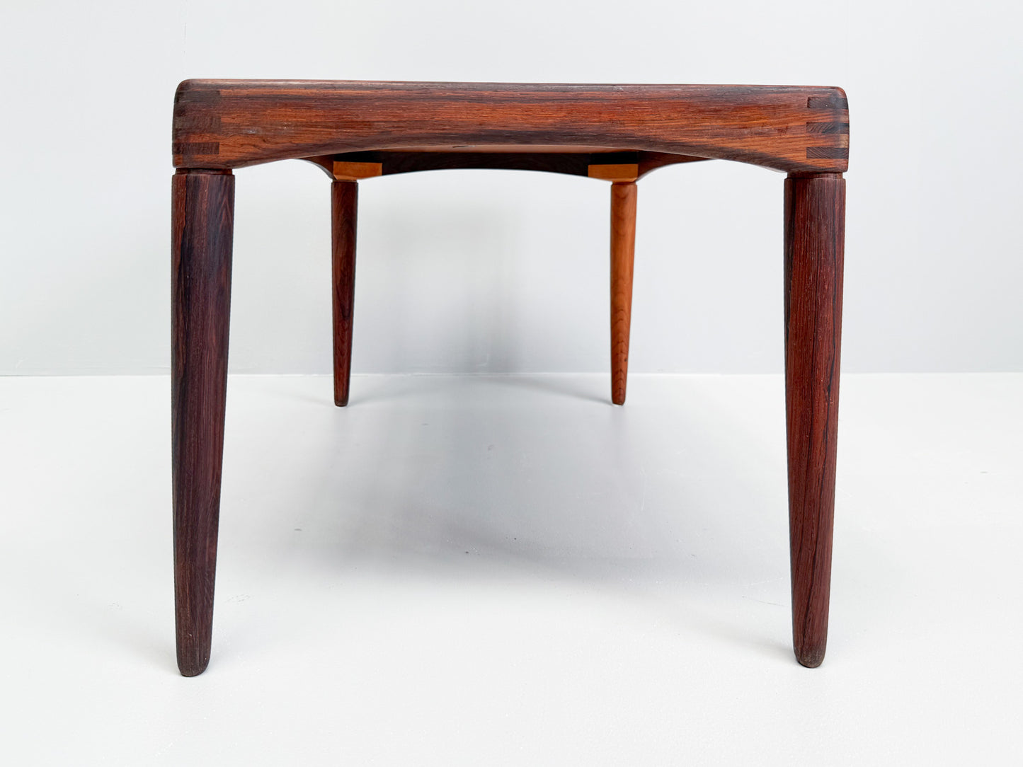 Vintage Danish modern side table rosewood