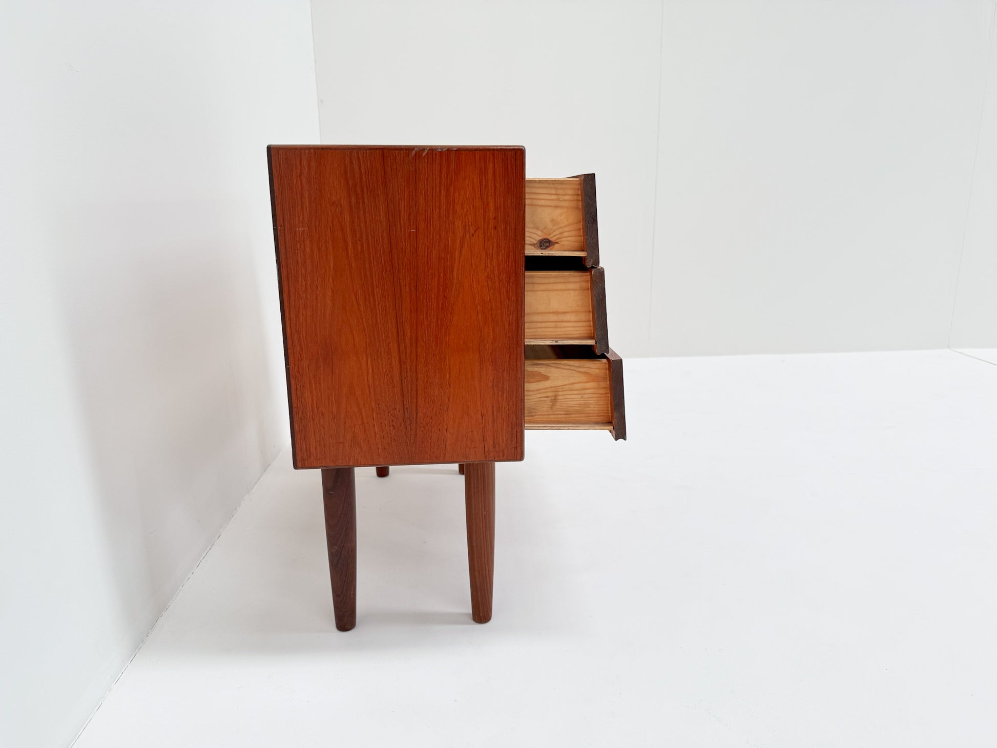 Mid-century modern teak storage cabinet Danish design 1960s
