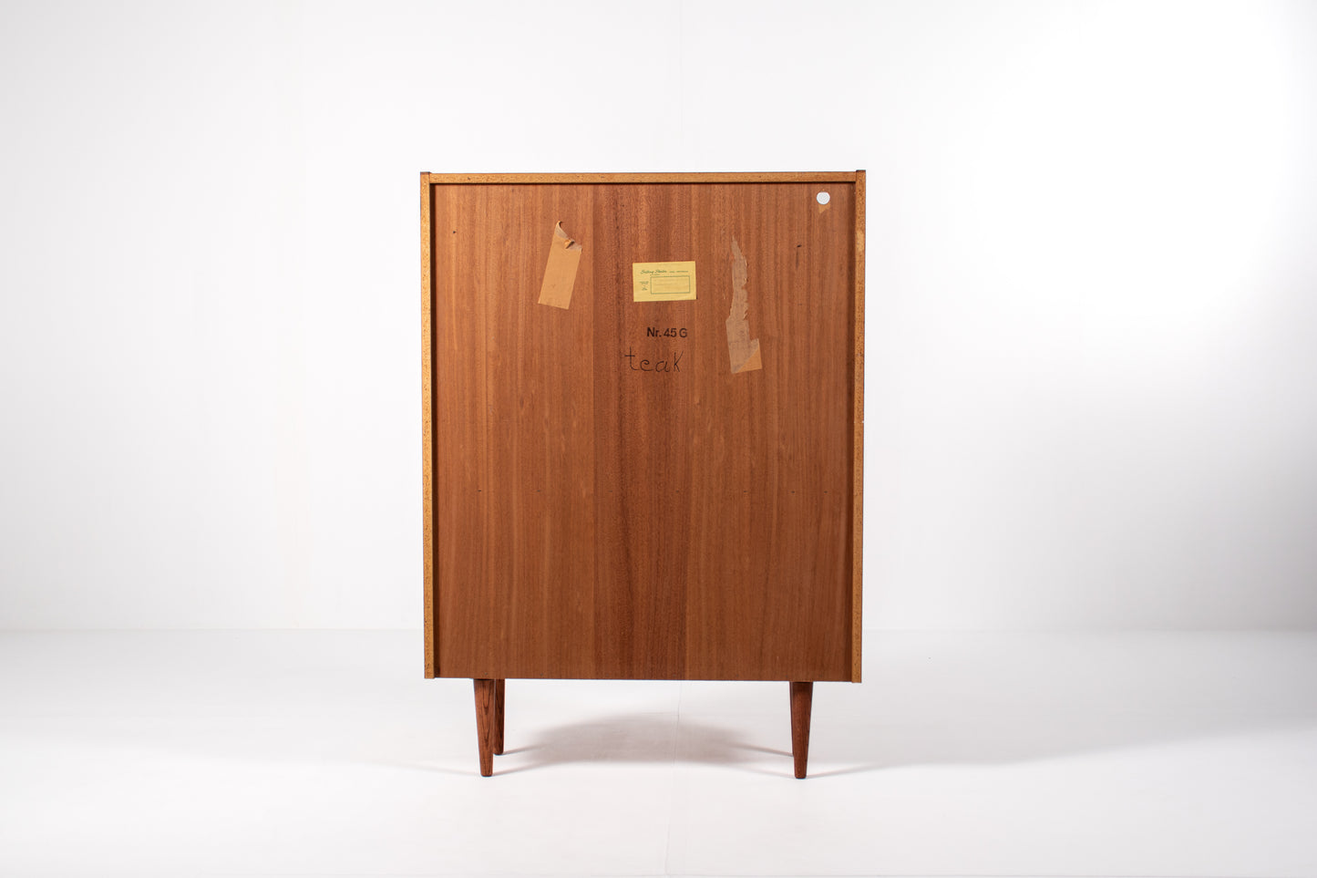 Danish Teak Bookcase with Sliding Doors by Sejling Skabe, 1960s