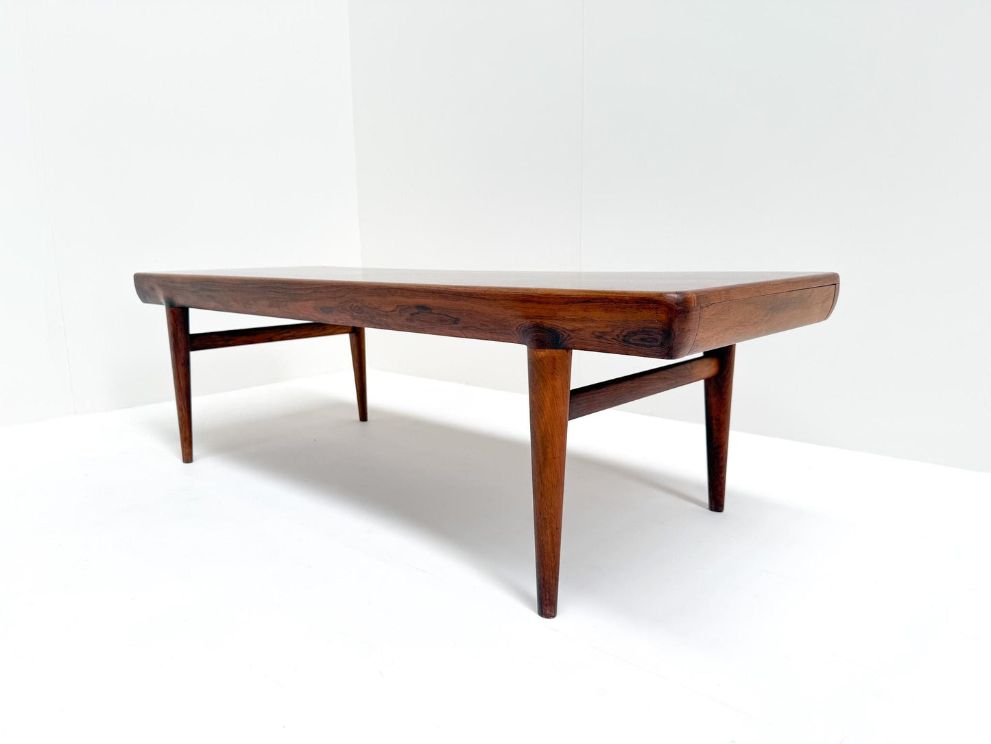 Johannes Andersen Rosewood Coffee Table for CFC Silkeborg, Denmark