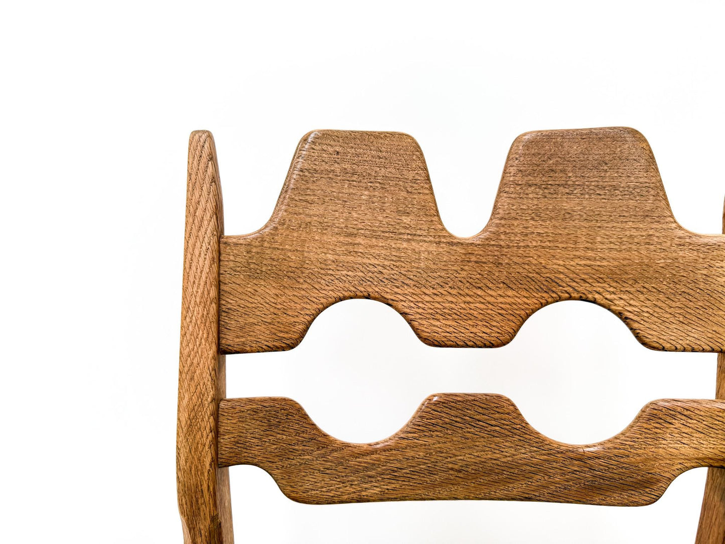 Mid-Century Modern Oak Razorblade Dining Chairs - Henning Kjærnulf - Set of 4