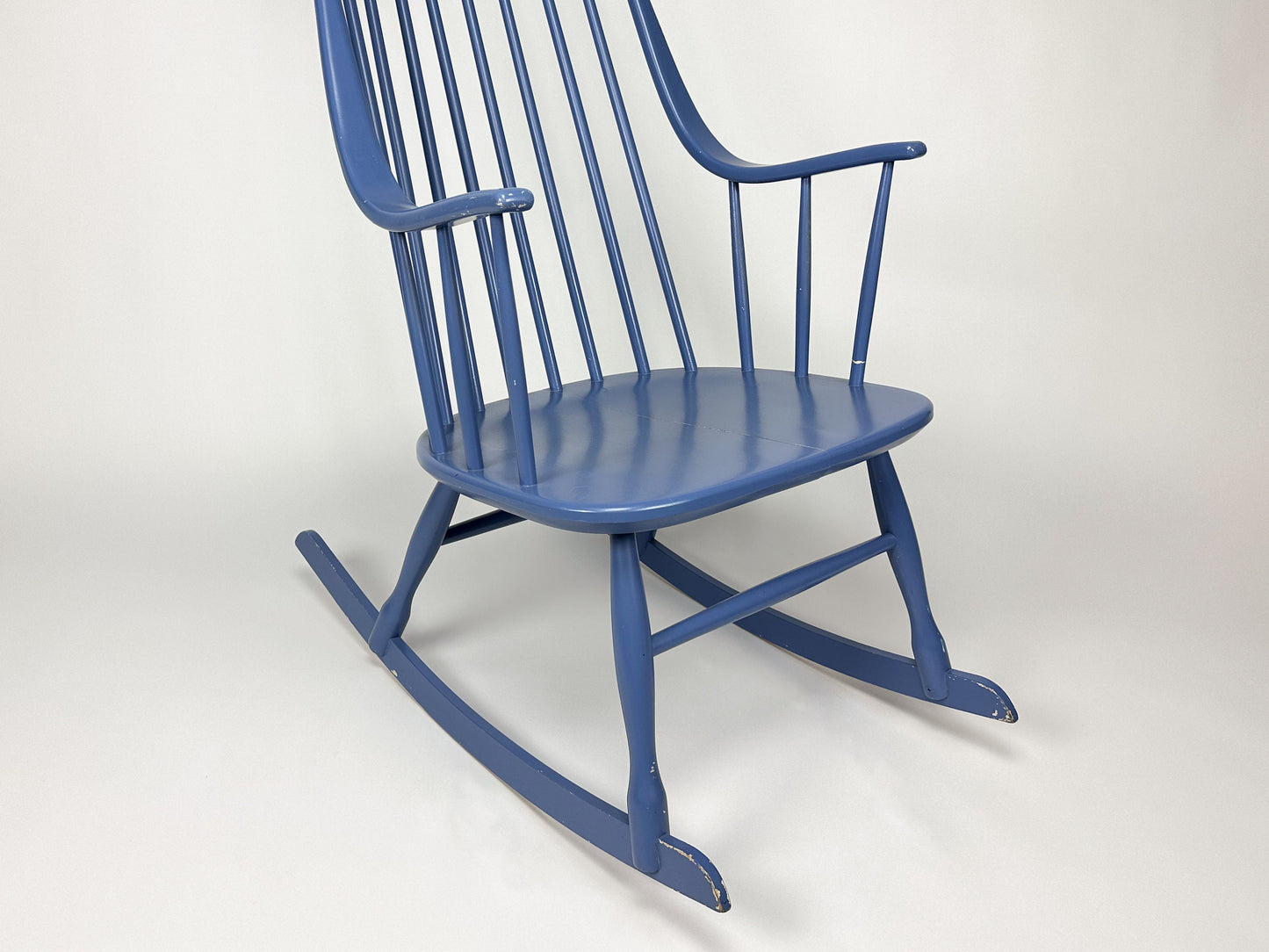 Vintage 1960s "Grandessa" Rocking Chair by Lena Larsson for Nesto