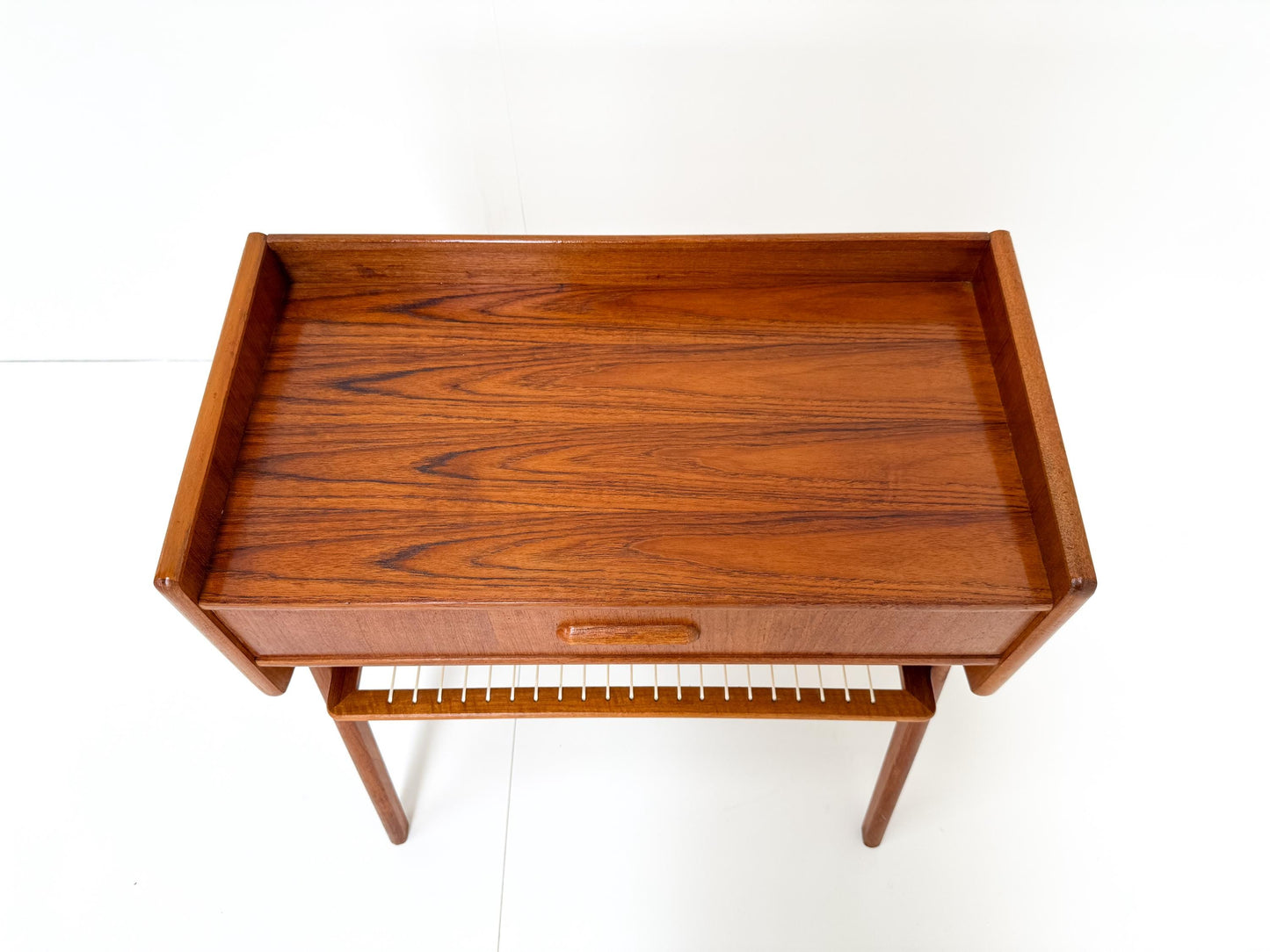 Vintage Mid-Century Modern Teak Nightstand, Denmark, 1960