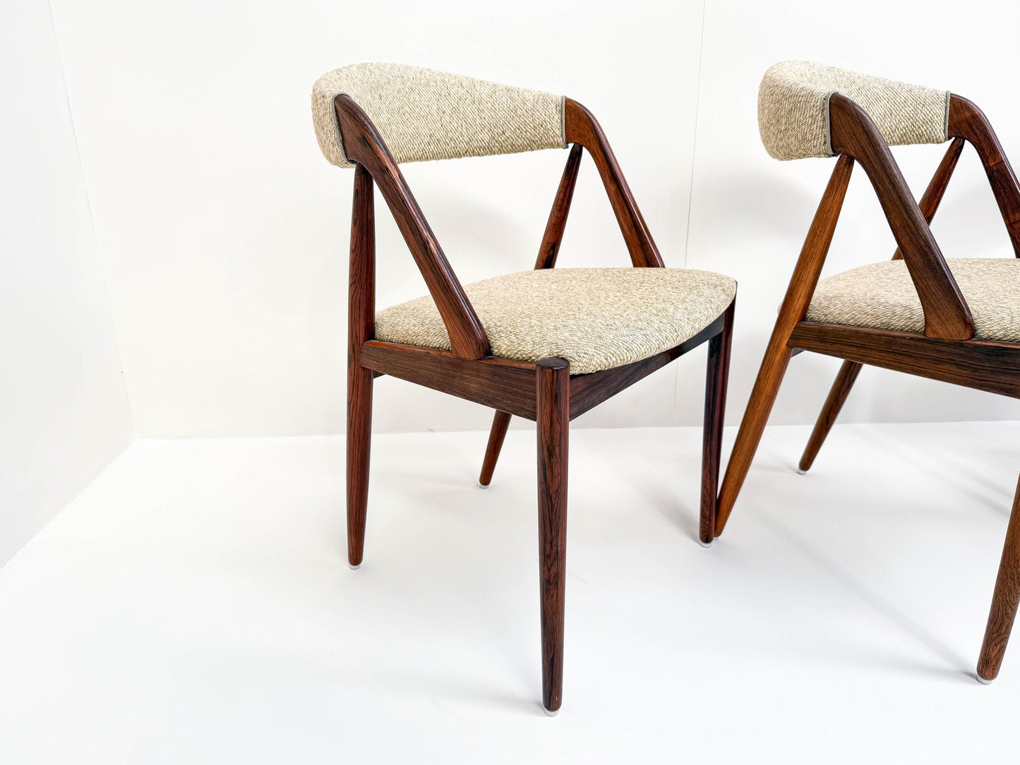 Set of 4 Rosewood Kai Kristiansen Model 31 Dining Chairs